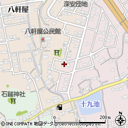 広島県福山市加茂町八軒屋376周辺の地図