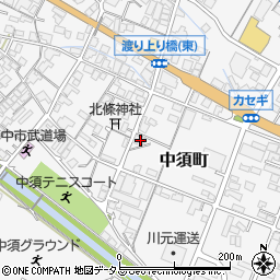 広島県府中市中須町786周辺の地図