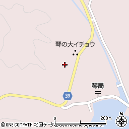 長崎県対馬市上対馬町琴688周辺の地図