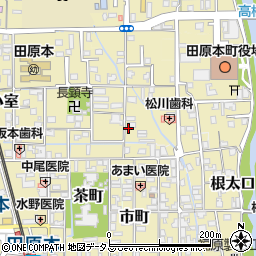 奈良県磯城郡田原本町345周辺の地図