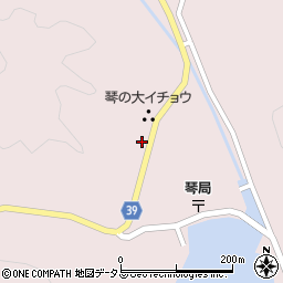 長崎県対馬市上対馬町琴691周辺の地図