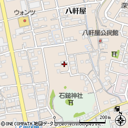 広島県福山市加茂町八軒屋124周辺の地図