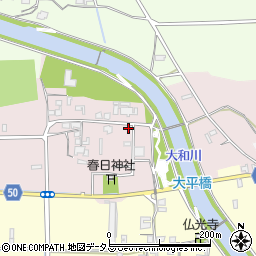 奈良県磯城郡田原本町平田131-1周辺の地図