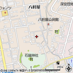 広島県福山市加茂町八軒屋127周辺の地図