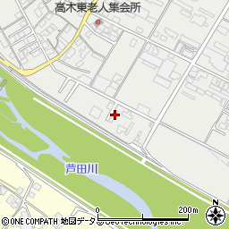広島県府中市高木町1127周辺の地図