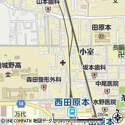 奈良県磯城郡田原本町292周辺の地図