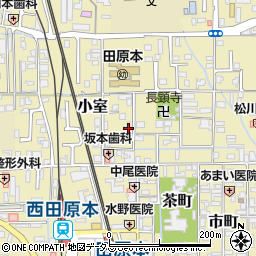 奈良県磯城郡田原本町311周辺の地図