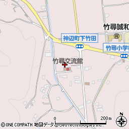 広島県福山市神辺町下竹田7-5周辺の地図