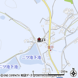 岡山県倉敷市藤戸町藤戸664周辺の地図