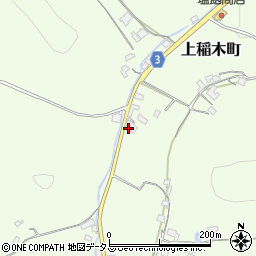 岡山県井原市上稲木町985周辺の地図