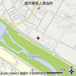 広島県府中市高木町1166周辺の地図