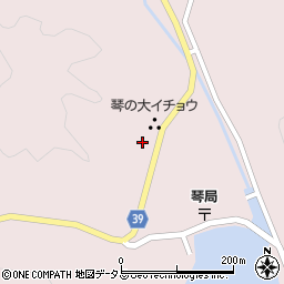 長崎県対馬市上対馬町琴683周辺の地図