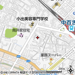 大阪府堺市北区中百舌鳥町4丁524周辺の地図