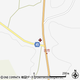 広島県三原市大和町萩原637周辺の地図