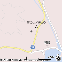 長崎県対馬市上対馬町琴696周辺の地図