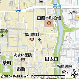 奈良県磯城郡田原本町756周辺の地図