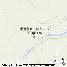 吉田温泉周辺の地図