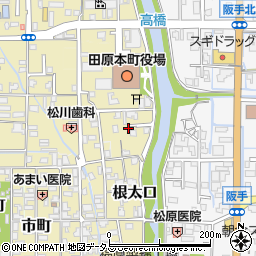 奈良県磯城郡田原本町811周辺の地図