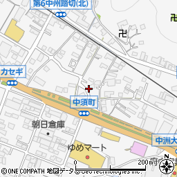 広島県府中市中須町145周辺の地図