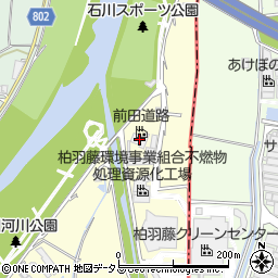 大阪府羽曳野市川向18周辺の地図