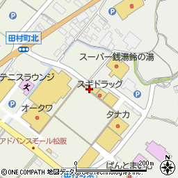 ケンタッキーフライドチキンアドバンスモール松阪店周辺の地図