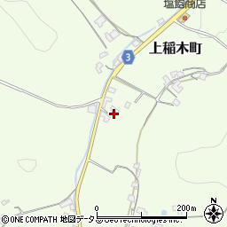 岡山県井原市上稲木町982周辺の地図