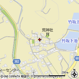 岡山県浅口市金光町下竹1433-1周辺の地図
