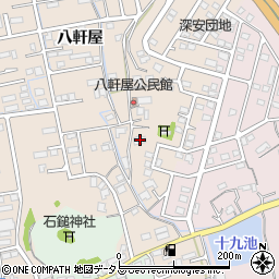 広島県福山市加茂町八軒屋172周辺の地図