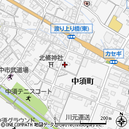 広島県府中市中須町783周辺の地図