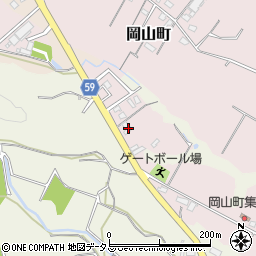 三重県松阪市岡山町86周辺の地図