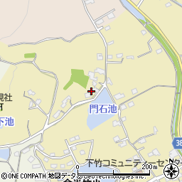 岡山県浅口市金光町下竹88周辺の地図