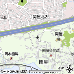 奈良県香芝市関屋463-5周辺の地図