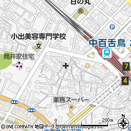 大阪府堺市北区中百舌鳥町4丁505周辺の地図