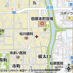 奈良県磯城郡田原本町836周辺の地図