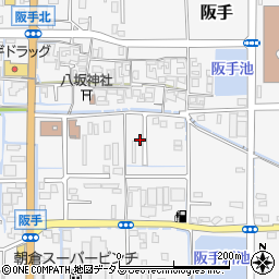 奈良県磯城郡田原本町阪手360周辺の地図