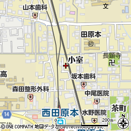 奈良県磯城郡田原本町299-28周辺の地図
