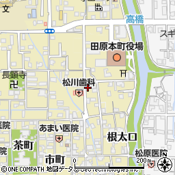奈良県磯城郡田原本町754周辺の地図