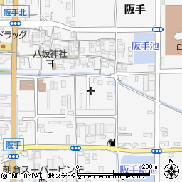 奈良県磯城郡田原本町阪手361周辺の地図