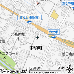 広島県府中市中須町777周辺の地図