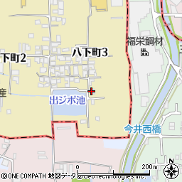 大阪府堺市東区八下町3丁106周辺の地図