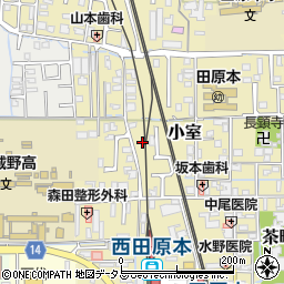 奈良県磯城郡田原本町299-5周辺の地図