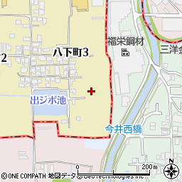 大阪府堺市東区八下町3丁103周辺の地図