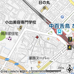 大阪府堺市北区中百舌鳥町4丁506周辺の地図