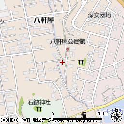 広島県福山市加茂町八軒屋134周辺の地図