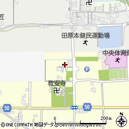 奈良県磯城郡田原本町大安寺34周辺の地図