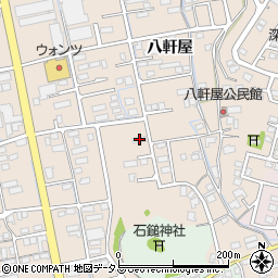 広島県福山市加茂町八軒屋115周辺の地図