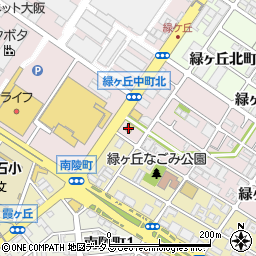 ファミリーマート堺緑ヶ丘中町店周辺の地図