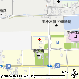 奈良県磯城郡田原本町大安寺33周辺の地図