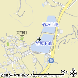岡山県浅口市金光町下竹1638周辺の地図