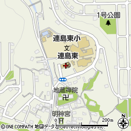 倉敷市立連島東幼稚園周辺の地図